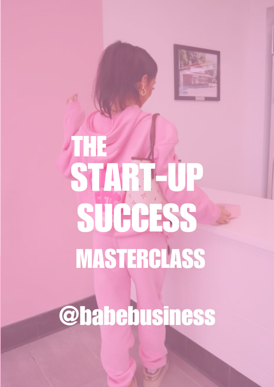The Start-Up Success Masterclass