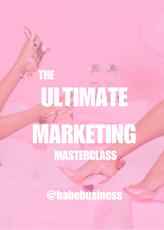 The Ultimate Marketing Masterclass
